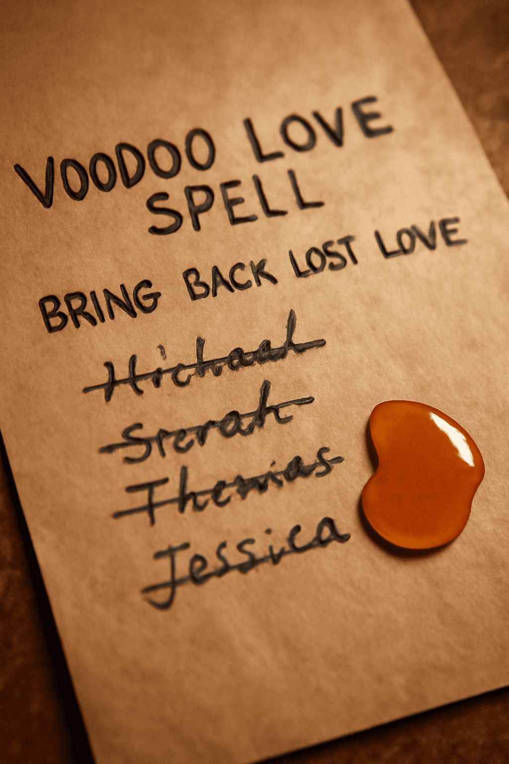 Voodoo love spells for a specific person