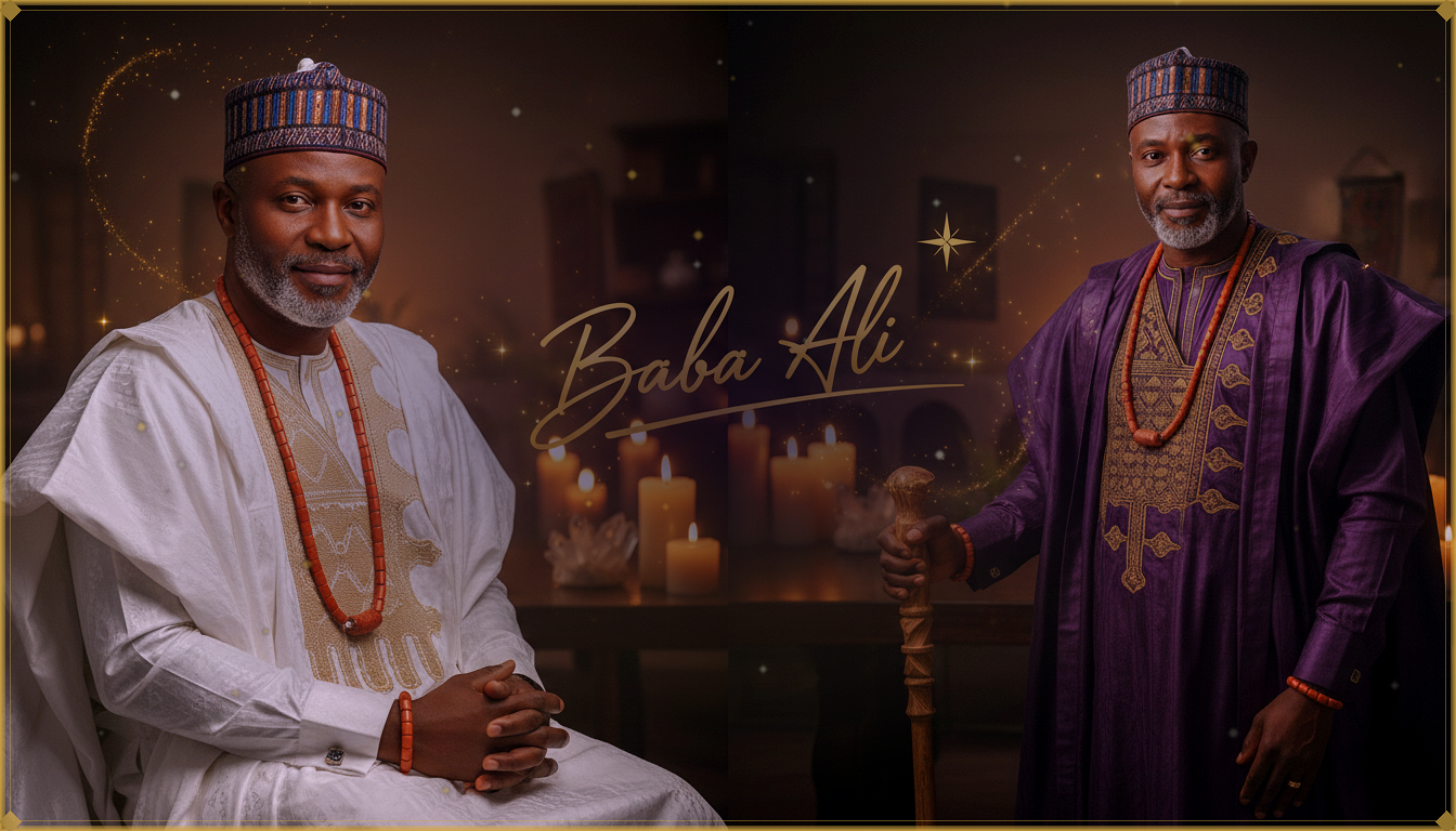 Baba Ali, master voodoo spell caster specializing in return lost lover spells