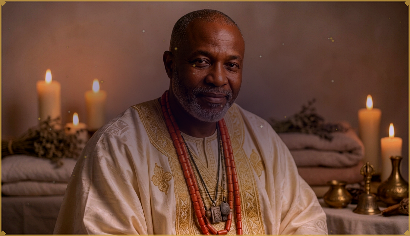 Baba Ali, trusted voodoo love spell caster with thousands of satisfied clients